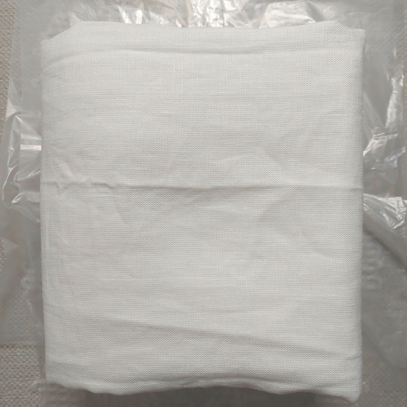 NWOT Quince Heavy Linen White Filtering Curtains Set Of 2 Panels 48"x 96" (F16) - Picture 5 of 12